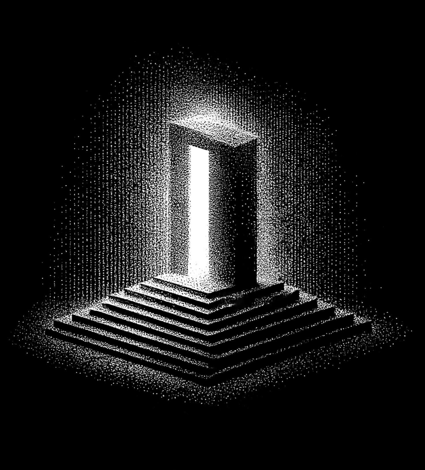 Abstract particle graphic